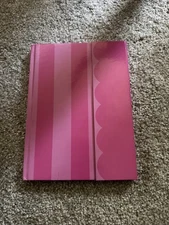 Pink Lined Notebook/diary 86 Sheets Never used