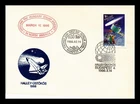 Hungary First Day Cover Halley Comet Stamp Budapest 1986