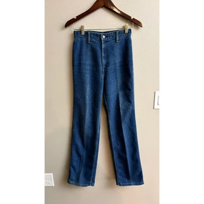 Levi's Plowboy Jeans 26 Vintage High Rise Straight Leg Blue Denim 80s - Image 1 of 4