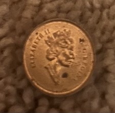 Canada 1997 Small Cent Bronze Coin Queen Elizabeth II Maple Leaf Circulated BN