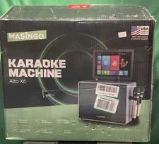 masingo alto x6 karaoke machine With 2 UHF Wireless Mics