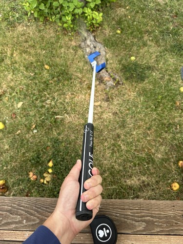 Lab Golf Mezz.1 Max Blue 35" Putter 69* Lie Angle, Accra White Graphite - Picture 6 of 7