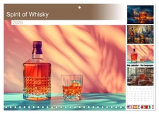 Spirit of Whisky (Monthly Wall Calendar 2026 16.5 x 23.4 (open)), CALVENDO 14 Mo