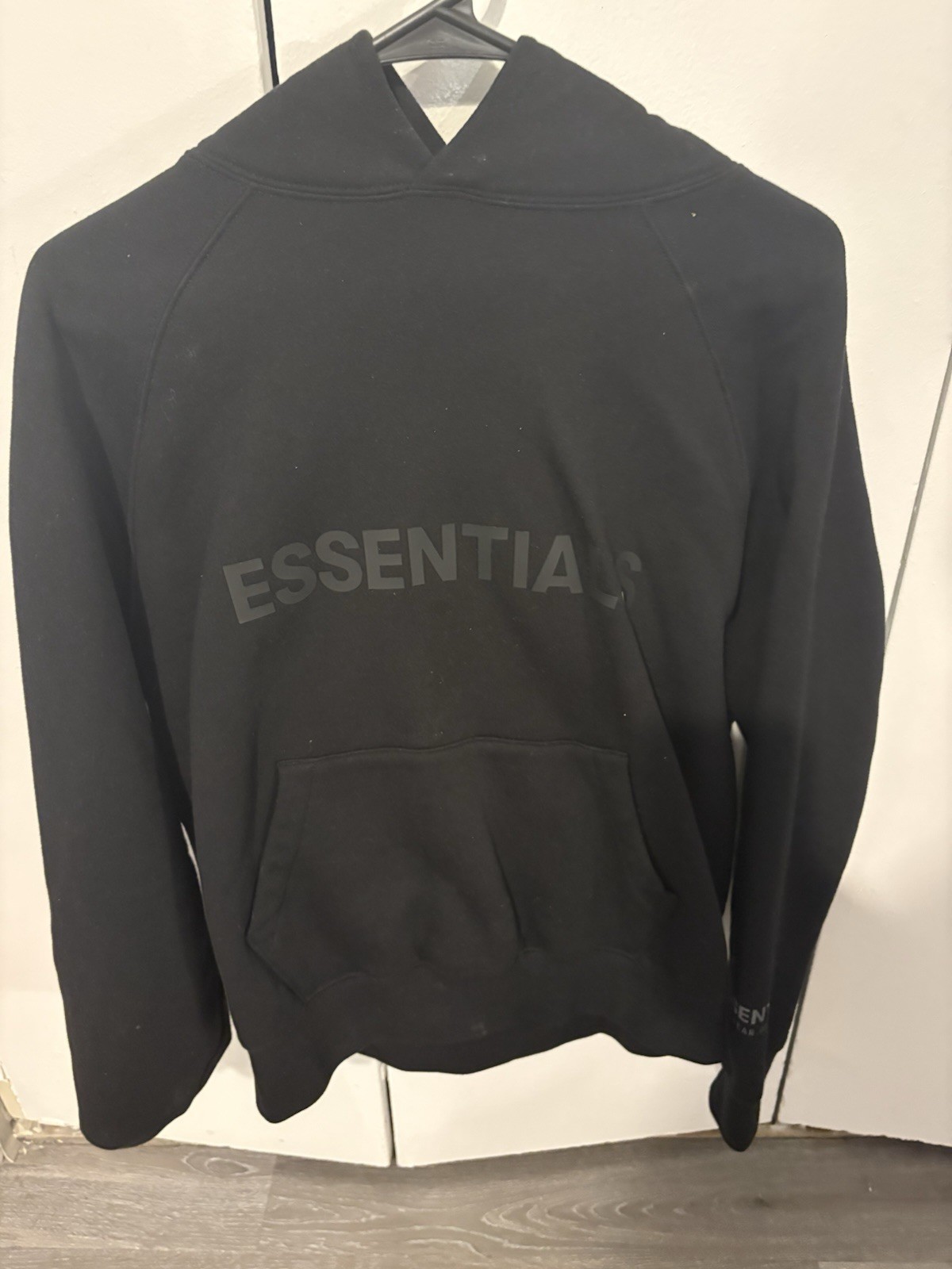 Black Essentials Hoodie - image 1