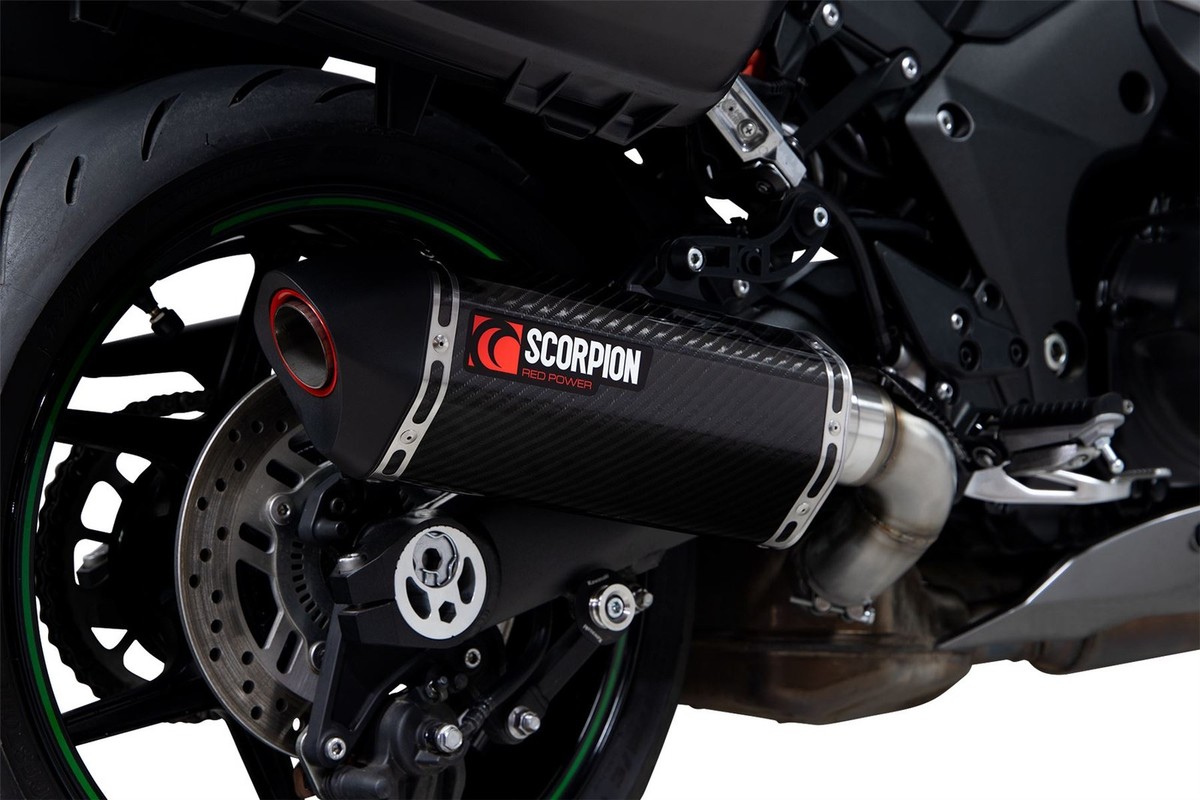 Kawasaki Ninja 1000xs 19-20 Scorpion Serket Parallel Carbon Fibre