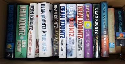 Dean Koontz Books bundle of 16 ( 12 x hardback & 4 paperback) 