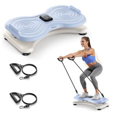 Waist Twister Exercise Tool with Display Counter Blue MERACH Machine Fitness