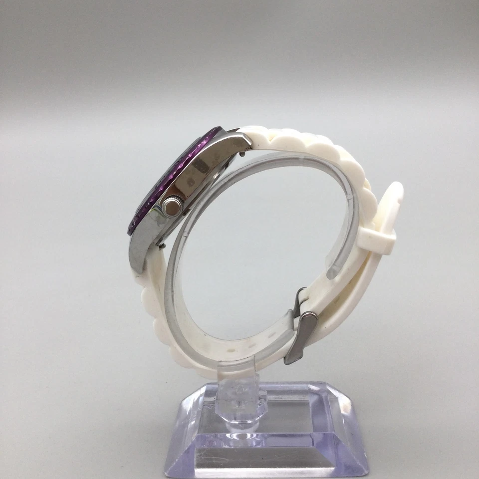 Reloj Reliquia Mujer 38mm Día Fecha ZR15634 Bisel Púrpura Batería Nueva Foto 3 de 4