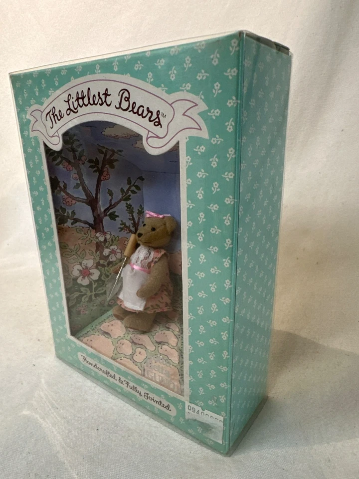 GUND Vintage The Littlest Bears Handcrafted & Fully Jointed Bear In Box 7001 - Image 4 of 4