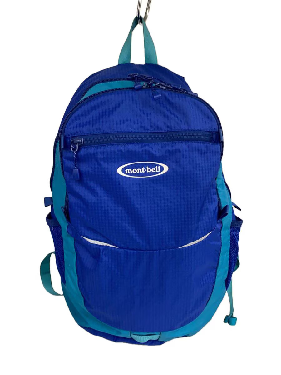 Mont-bell Backpack, Polyester, Blue, Solid Color,… - image 1