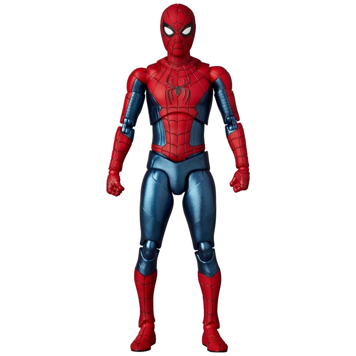 MEDICOM TOY MAFEX No.262 SPIDER-MAN NEW RED & Blue Suit | eBay