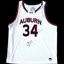 CHARLES BARKLEY SIGNED AUBURN TIGERS UNDER ARMOUR BASKETBALL JERSEY SUNS JSA COA