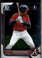 2022 Bowman Draft #BDC-125 Ignacio Alvarez Chrome