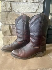 *RARE* ABILENE 2110 Western Cowboy Boots Leather Mens Sz 10B. MADE in USA!