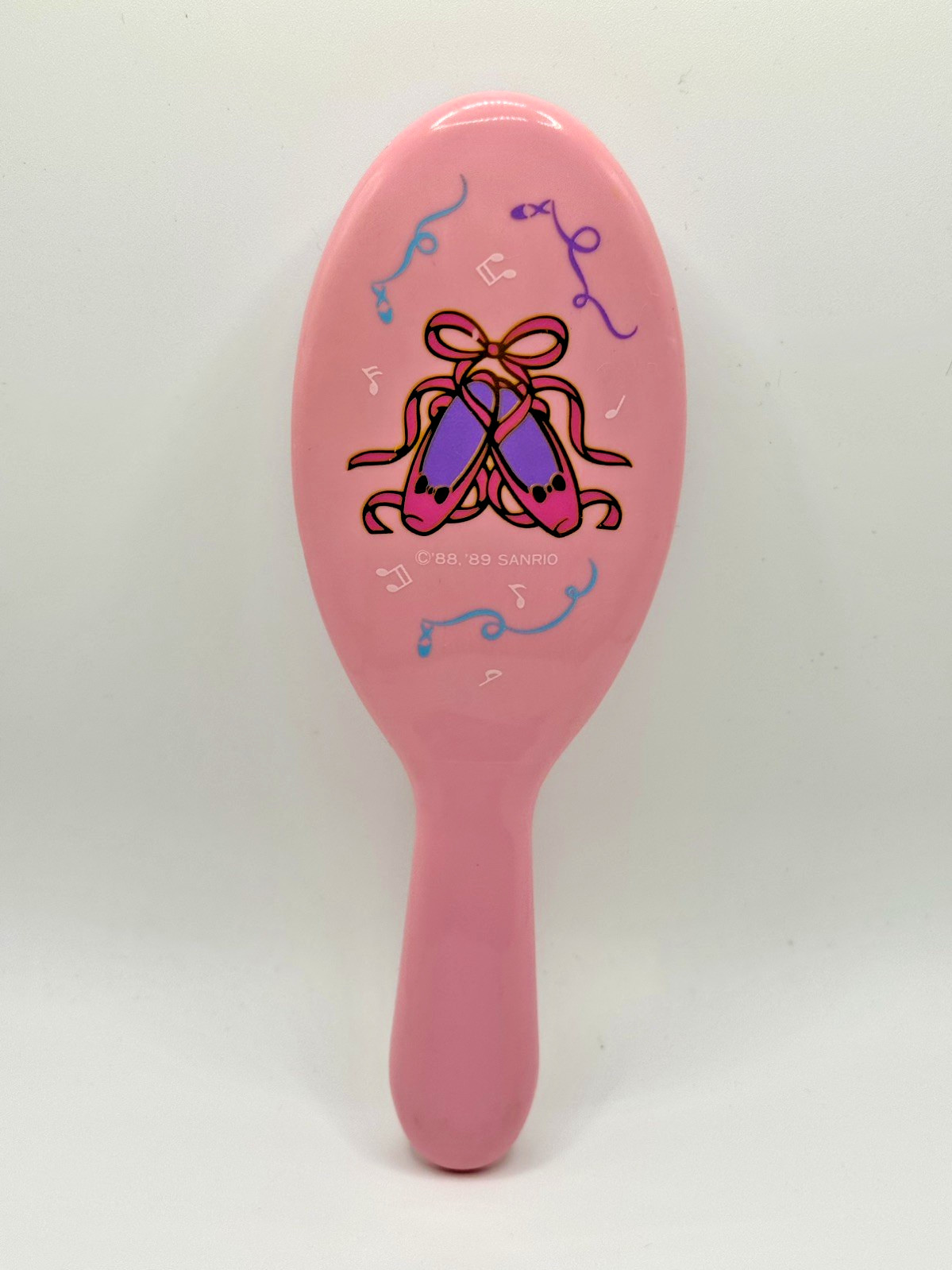 Cepillo de pelo vintage Sanrio Petite Plie Ballet raro 1989