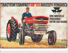 Massey-Ferguson MF 135 Tractor Metal Sign 30 x 20 cms / 11.8" x 7.9"