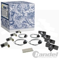 Vemo PDC-SENSOR Satz Einparkhilfe Hinten Vorne Passend FüR Audi A4 A6 A8 Skoda