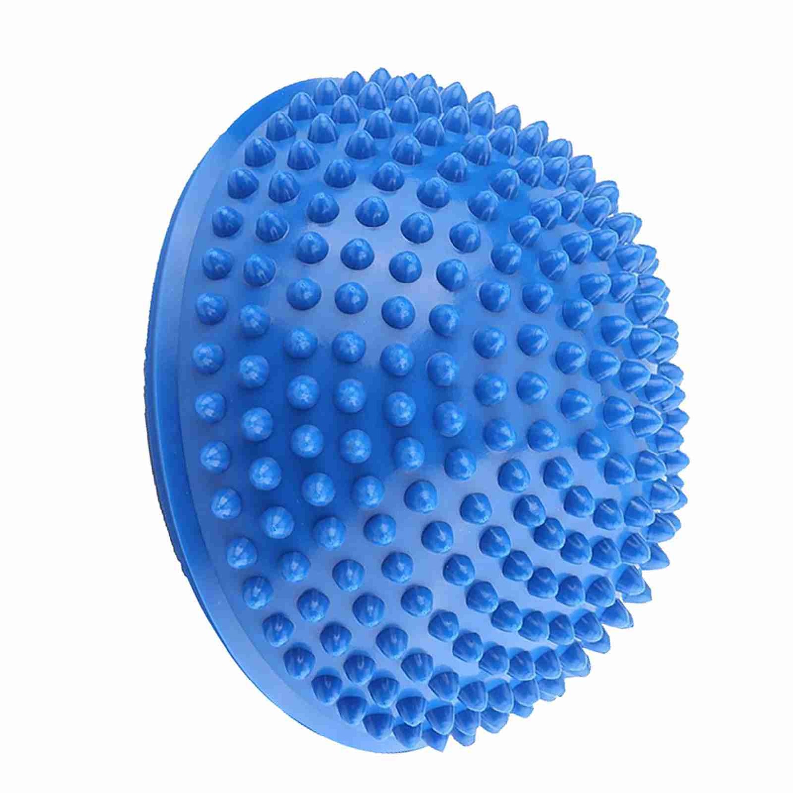 PVC Aufblasbare Hälfte Yoga-Bälle Massage Punkt Fitball Übungen Trainer Fitn BAK