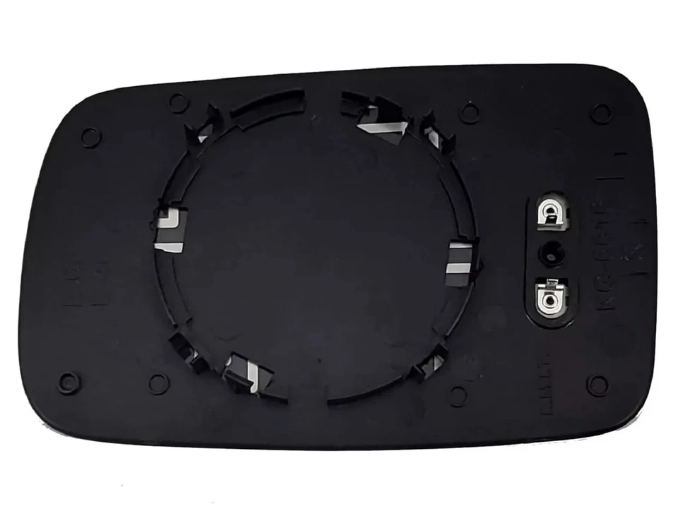 Placa trasera espejo lateral izquierdo para 00-06 BMW Serie 3 02-08 BMW Serie 7 con calefacción Foto 3 de 4