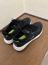 Puma Golf Shoes Black Mesh Rubber Sole Lightweight Comfortable Ready to Use