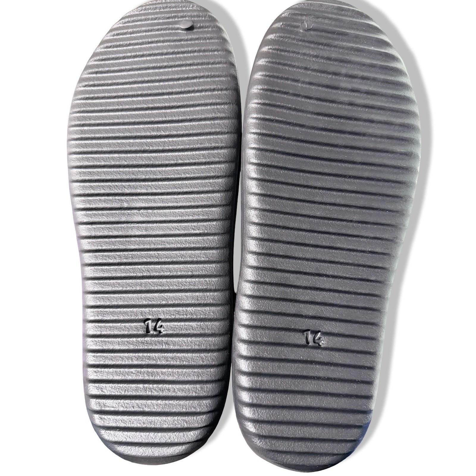 NEW Black Minimalist Foam Slip On Loafers Sz 14 Futuristic Clog Mules Round Toe thumbnail 4