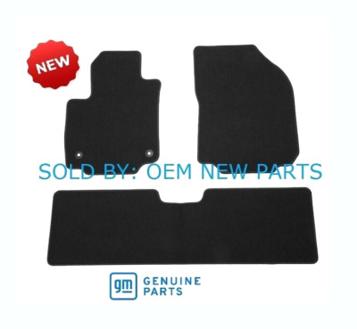 2018-2023 Chevy Equinox Carpet Floor Mats Set 3 piece Genuine OEM NEW 84265141