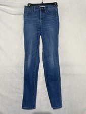 Madewell Women’s Jeans 10" High Rise Skinny Zipper Fly Stretch Denim Size 24