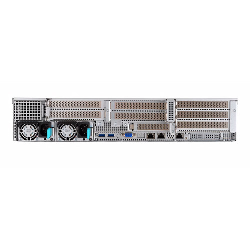 ASUS RS720A-E9-RS12V2 12X3.5" Server/2xEPYC 7402 CPU 24Core/4X32G 3200MHz/4T HDD - Bild 4 von 4