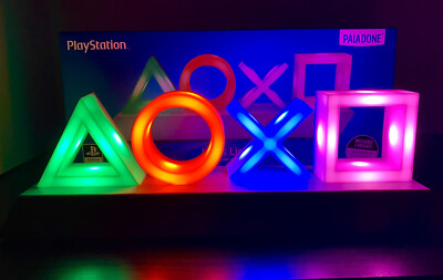 PALADONE -PLAYSTATION ICONS LIGHT- 3 Modes & Music Reactive Lamp (2021 Version)