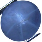 1.57 Ct Natural Star Sapphire Gemstone Colorless Round Cut — photo 2