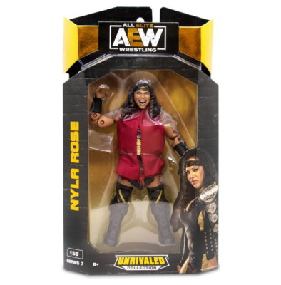 AEW All Elite Wrestling Unrivaled Collection Series 7 Nyla Rose Figure New