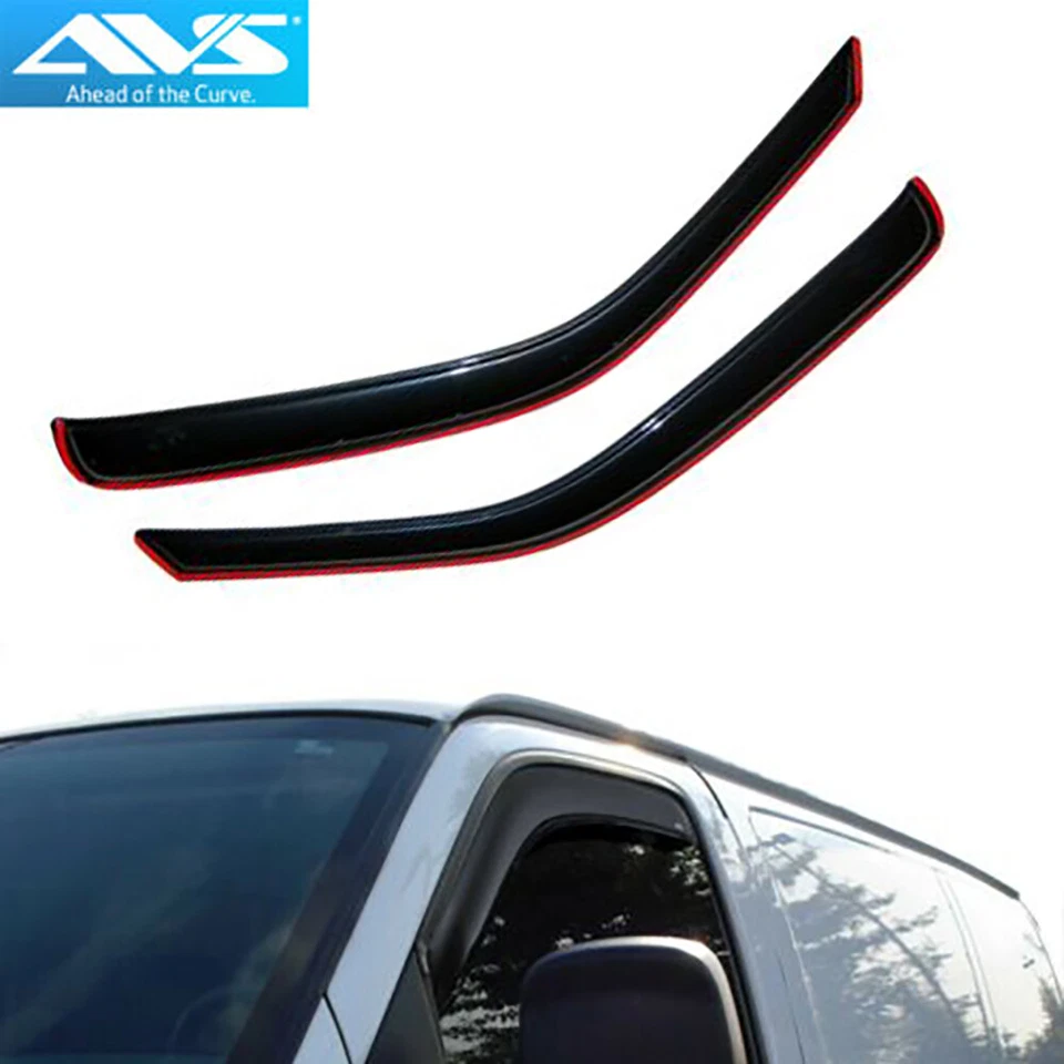 Auto Ventshade 192455 Ventvisor In-Channel Deflector Front 2-Piece Smoke Acrylic - Image 3 of 4