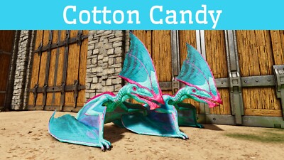 ARK Survival Ascended PvE High Stats Tapejara cotton candy PC/XBOX/PS5 ASA