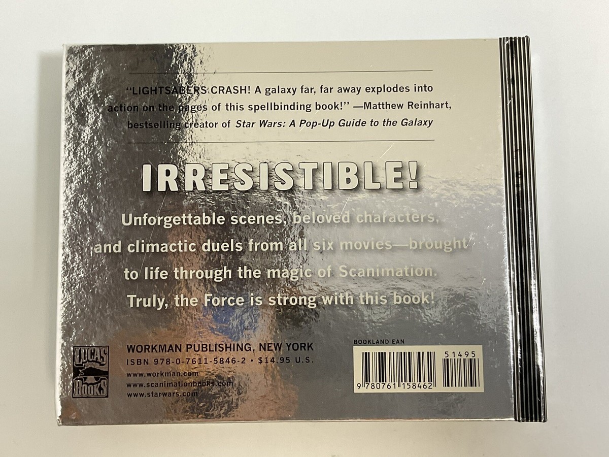 Star Wars A Scanimation Book 2010 Hardback Book Rufus Butler Seder