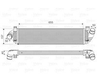 LadeluftküHler Valeo 818571 FüR Volvo C30 S40 Ii V50