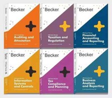 AICPA Becker 2024 CPA Exam Review Books for E...