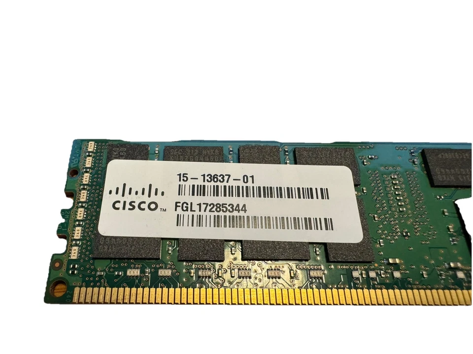 CISCO SAMSUNG 8GB 2RX4 PC3L-12800R UCS-MR-1X082RY-A 15-13637-01 UCS - Image 3 of 3