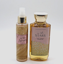 Bath  Body Works In The Stars Diamond Shimmer Mist  Body Wash 2pc bundle -NEW