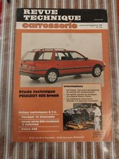 Revue technique Peugeot 405