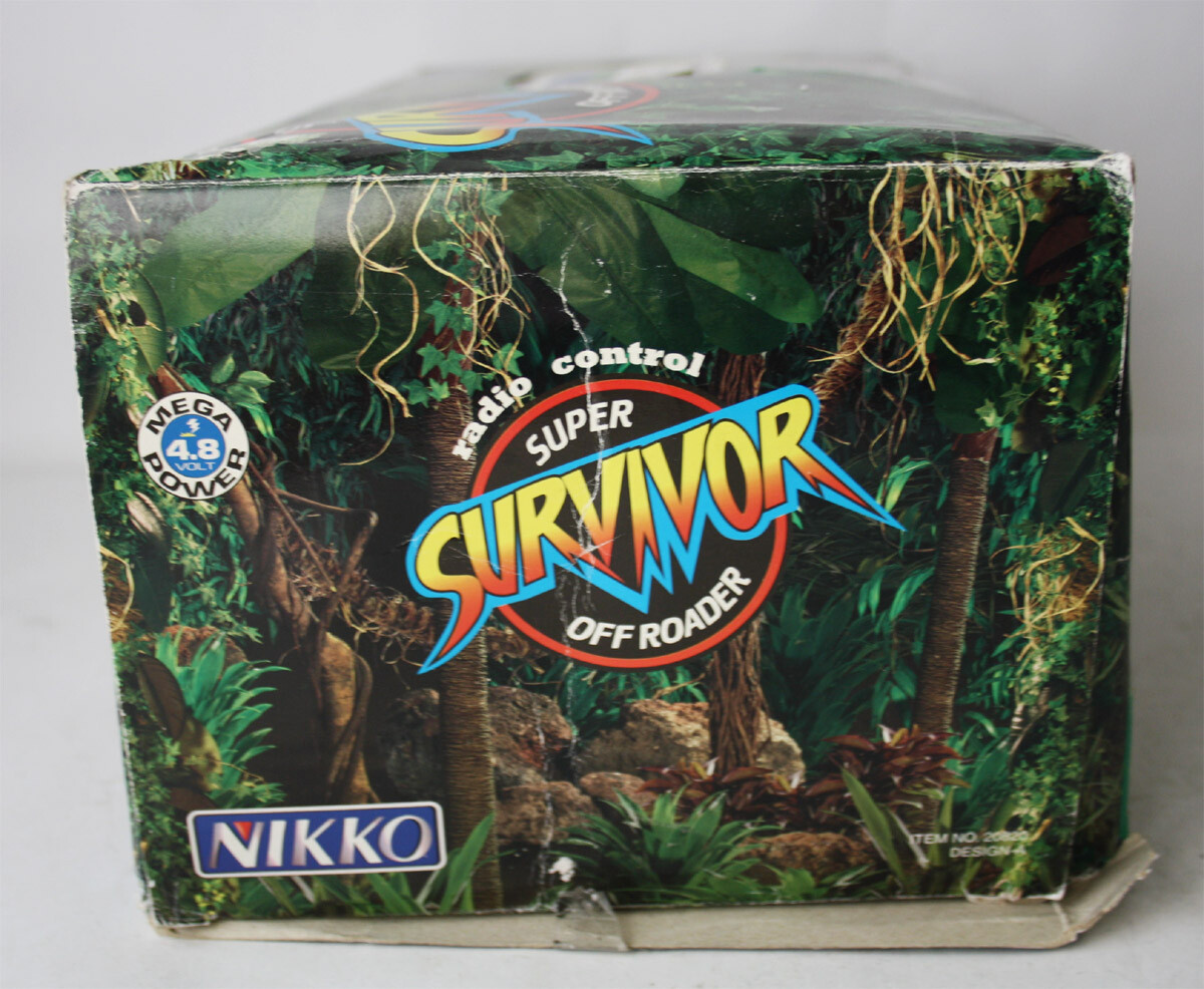 RARE VINTAGE 90'S NIKKO SURVIVOR JEEP SUPER OFF ROADER R/C NEW