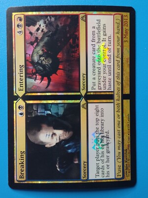MTG 1x FOIL Breaking Entering LP Dragon's Maze (multi available) Magic
