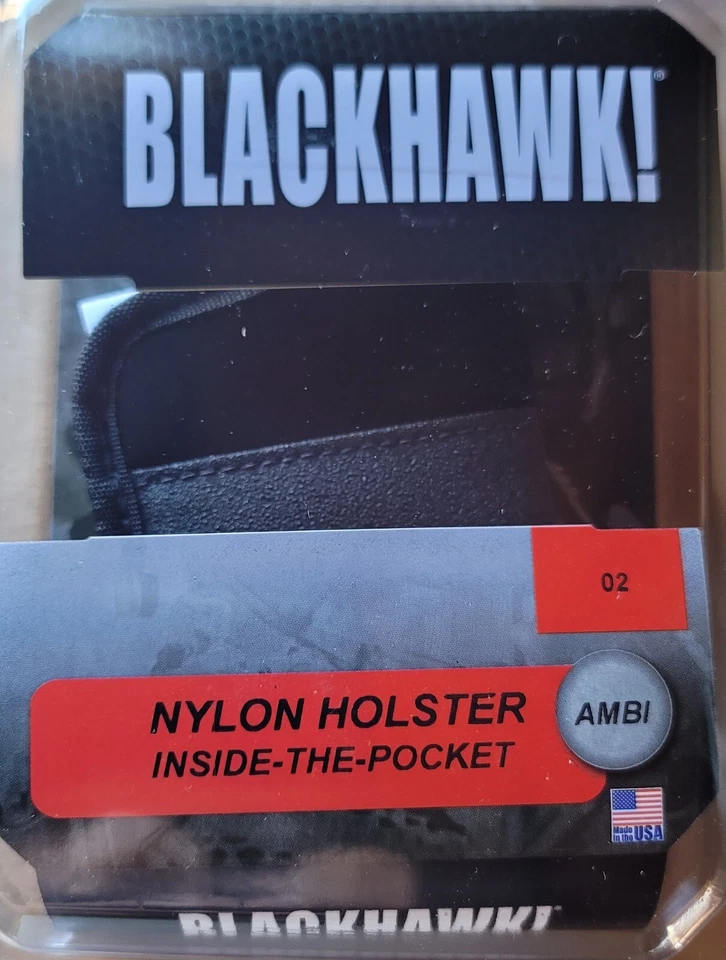 Blackhawk 尼龙皮套 Inside The Pocket 两手皆宜 尺寸 02 Most 380s — 第 3/4 张图片