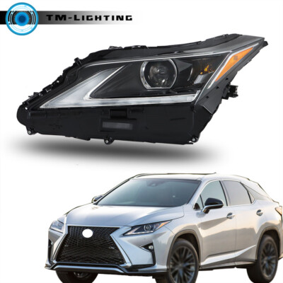 Driver Side For 2016 2017-2019 Lexus RX350|RX450h Headlight LED Headlamp w/o AFS