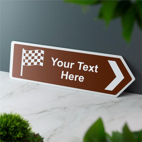 Goodwood Circuit Road Sign Acrylic UV Printed Customisable Race Track Sign - Picture 4 of 7