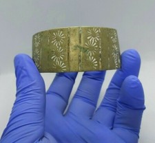 Rare Extremely Ancient Roman Old Bracelet Bronze Artifact Museum Quality Amazing