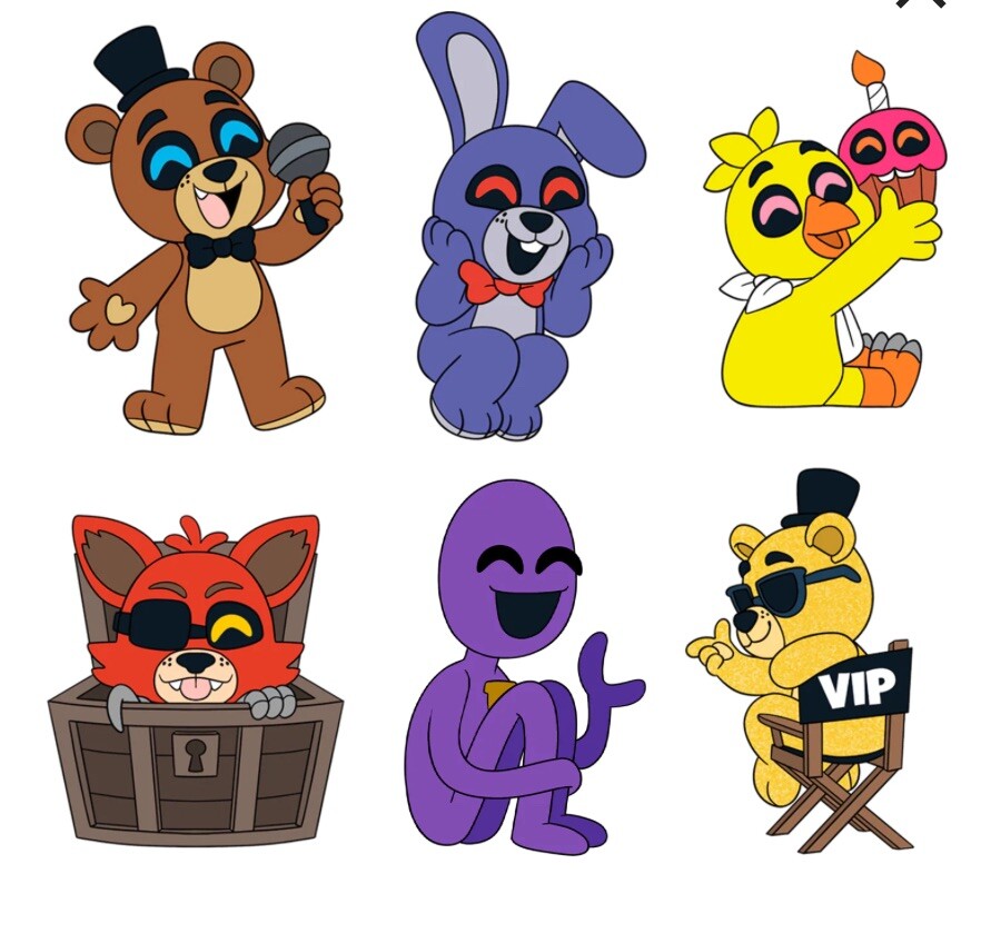 ファイブナイツ　フィギュア　fnaf 5体セット　youtooz FNAF Phantom Figures Youtooz Set (Five Nights at Freddy's