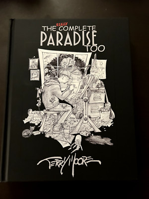The Really Complete Paradise Too by Terry Moore | Signed Hardcover Kickstarter