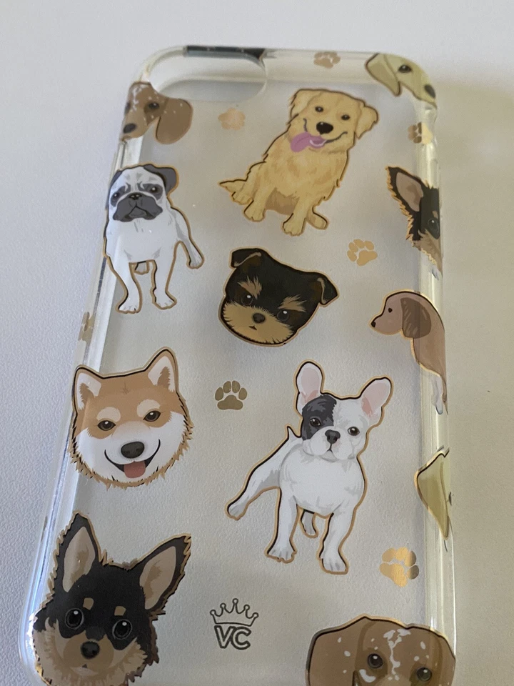 Velvet Caviar Clear Puppy Dog Phone Case iPhone SE 2022/2020, IPhone 8, iPhone 7 - Изображение 2 из 4