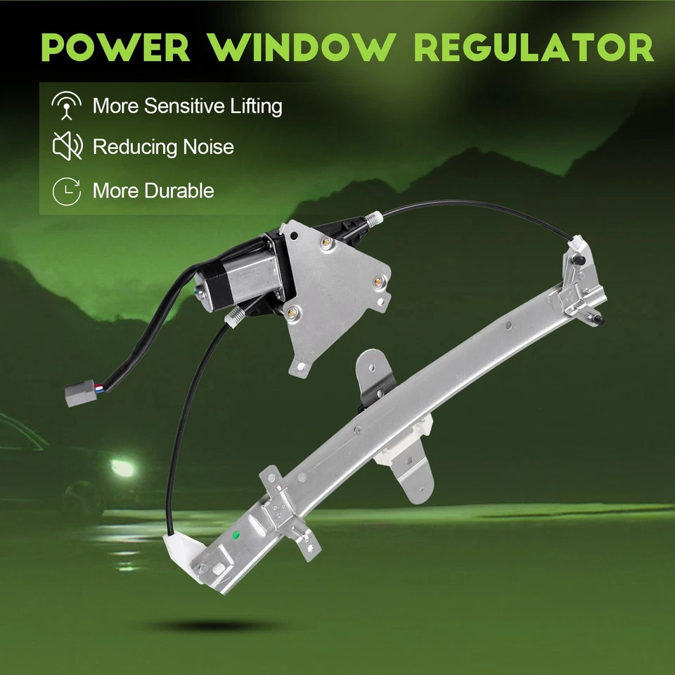 Regulador de ventana eléctrica trasero derecho con motor Lincoln Town Car 1998-2011 Foto 3 de 4