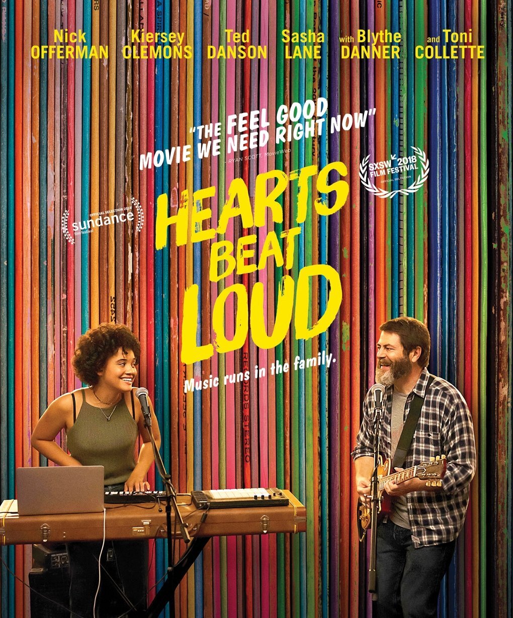 Hearts Beat Loud (BD) (Blu-ray) Blythe Danner Kiersey Clemons Nick Offerman